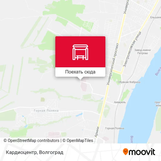 Карта Кардиоцентр