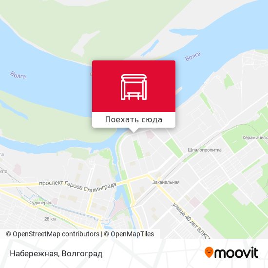 Карта Набережная