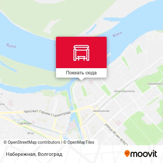 Карта Набережная