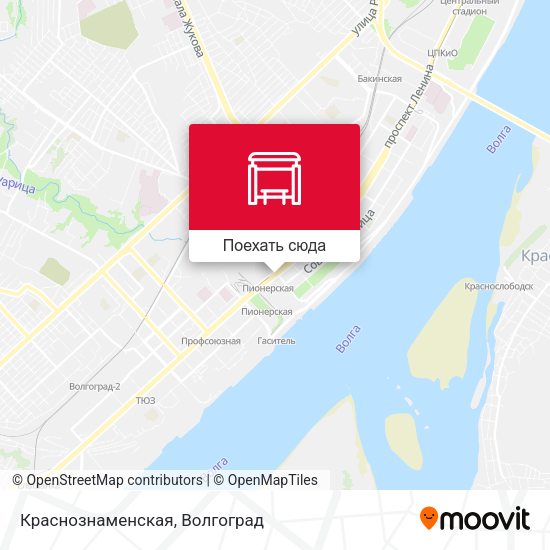 Карта Краснознаменская