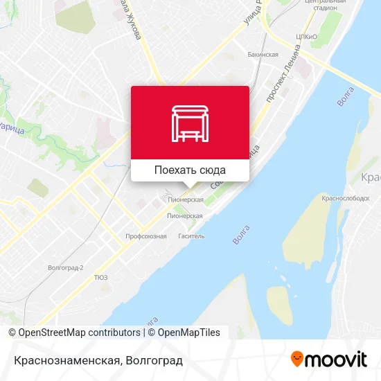 Карта Краснознаменская