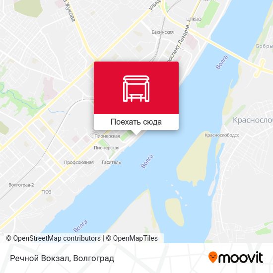 Карта Речной Вокзал