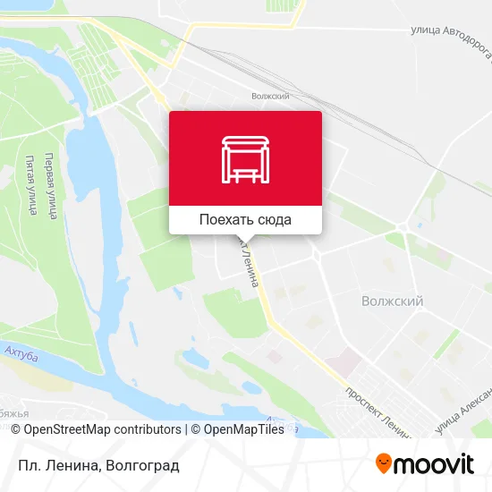 Карта Пл. Ленина