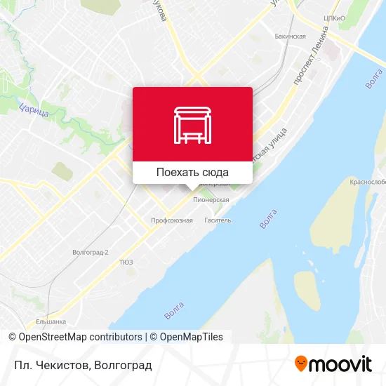 Карта Пл. Чекистов