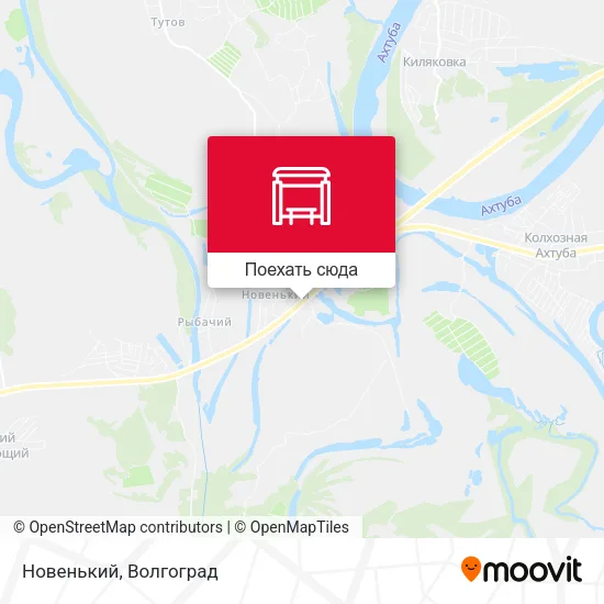 Карта Новенький