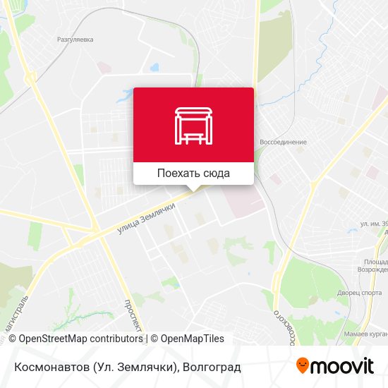 Карта Космонавтов (Ул. Землячки)