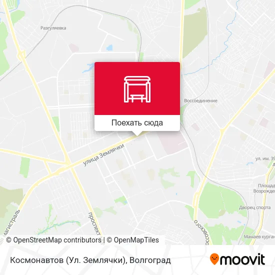 Карта Космонавтов (Ул. Землячки)