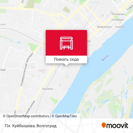 Карта Пл. Куйбышева