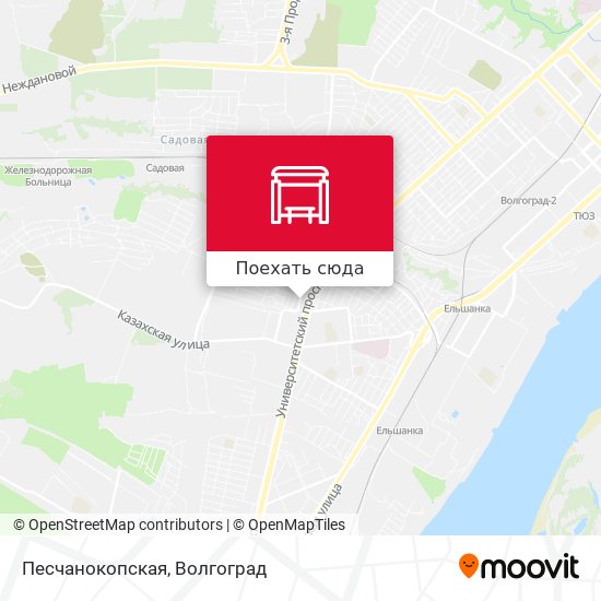 Карта Песчанокопская