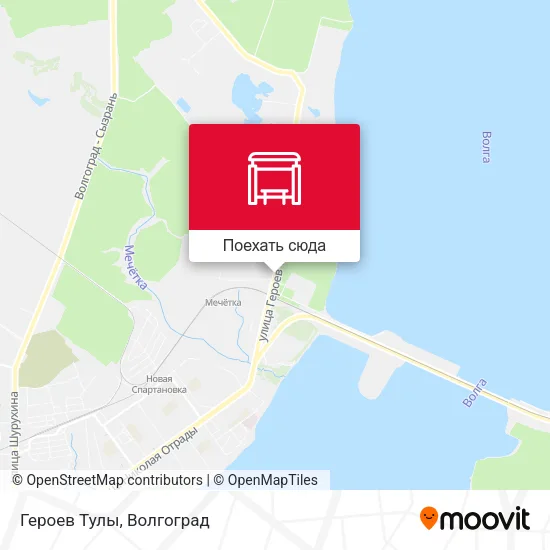 Карта Героев Тулы