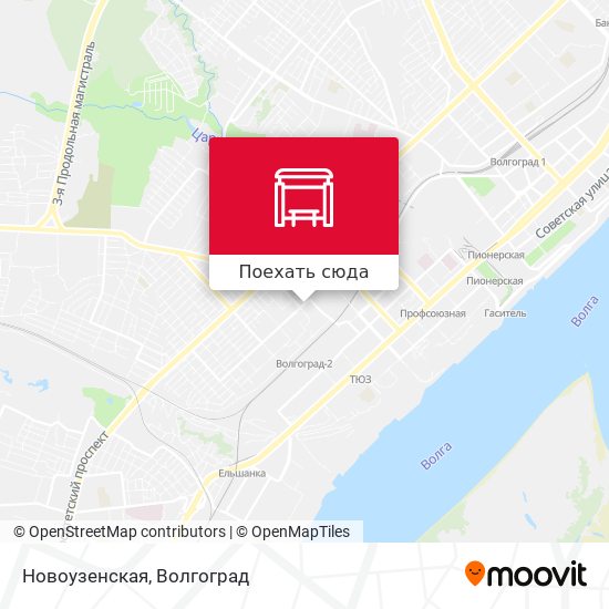 Карта Новоузенская