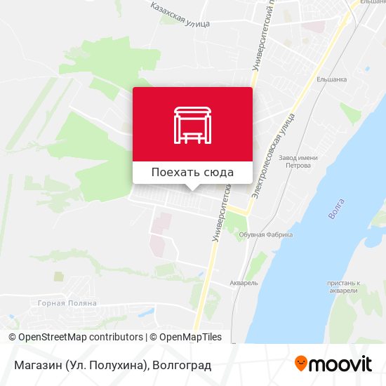 Карта Магазин (Ул. Полухина)