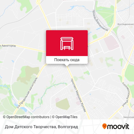 Карта Дом Детского Творчества