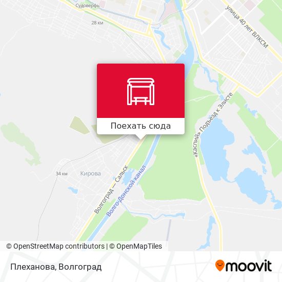 Карта Плеханова