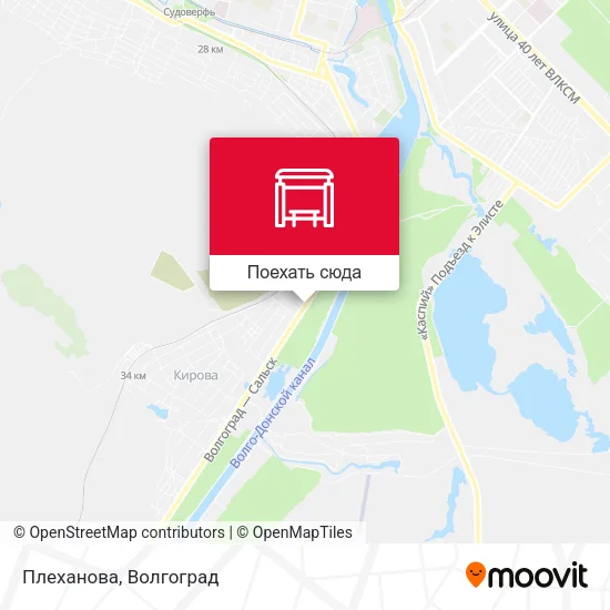 Карта Плеханова
