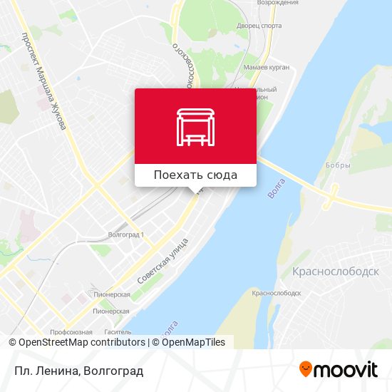 Карта Пл. Ленина