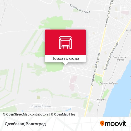 Карта Джабаева