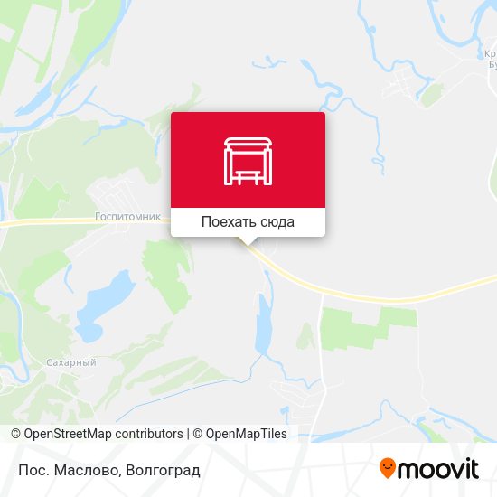 Карта Пос. Маслово