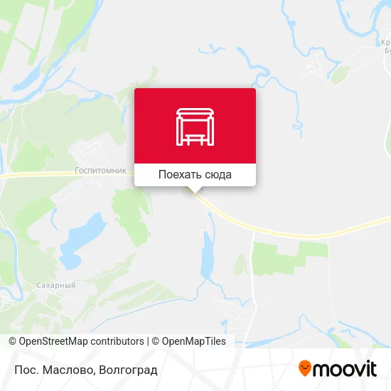 Карта Пос. Маслово