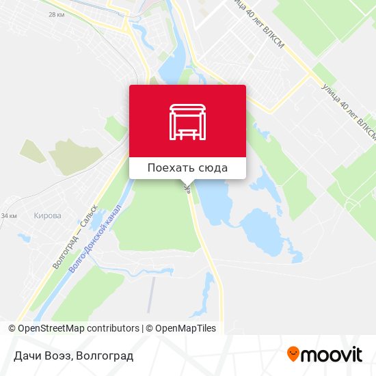 Карта Дачи Воэз