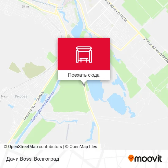 Карта Дачи Воэз