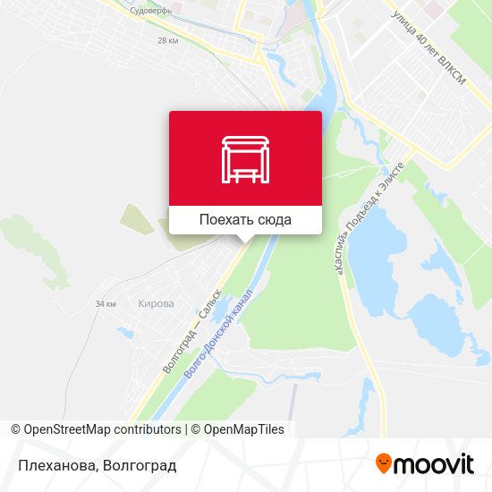 Карта Плеханова