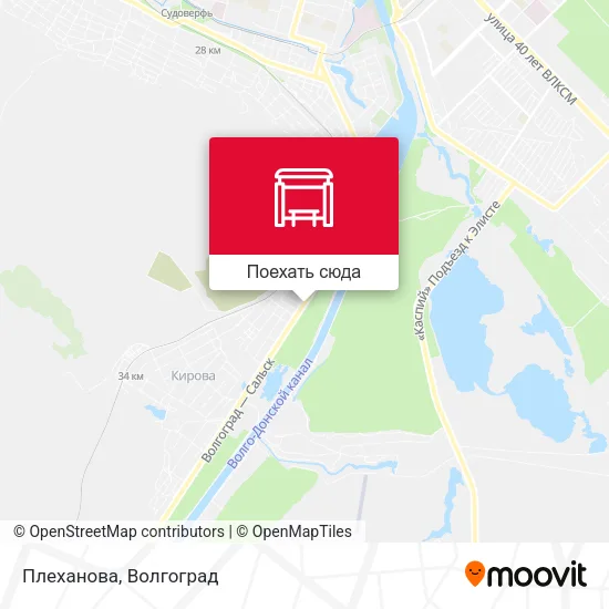 Карта Плеханова