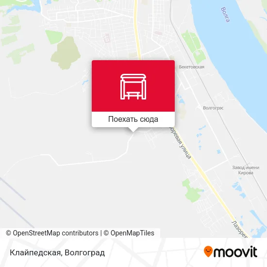 Карта Клайпедская