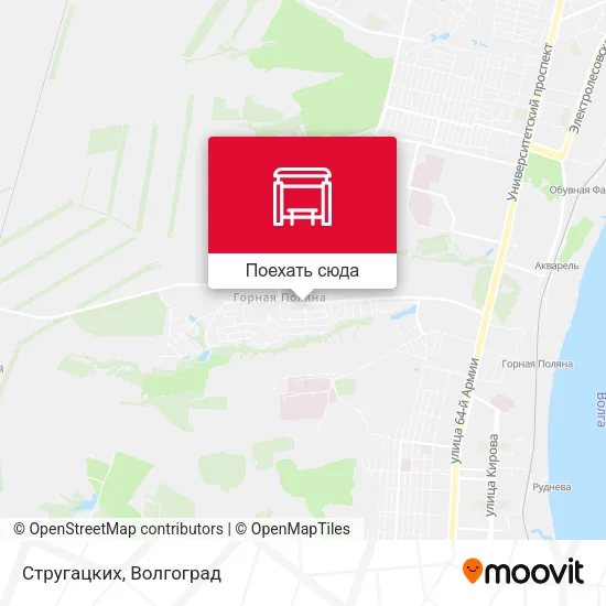 Карта Стругацких