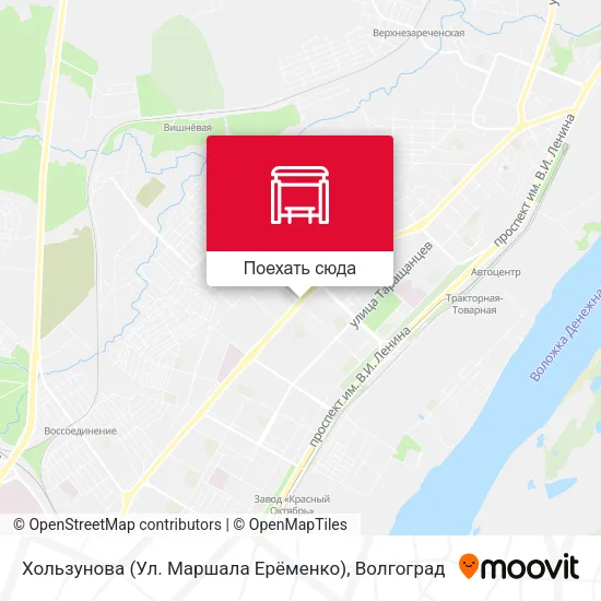 Карта Хользунова (Ул. Маршала Ерёменко)