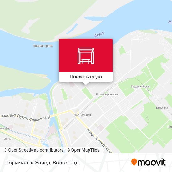 Карта Горчичный Завод