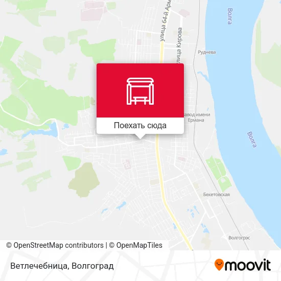 Карта Ветлечебница