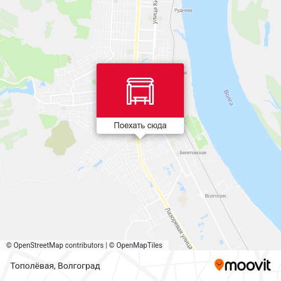 Карта Тополёвая