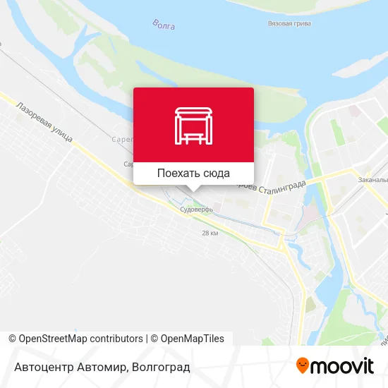 Карта Автоцентр Автомир