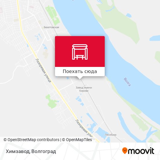 Карта Химзавод