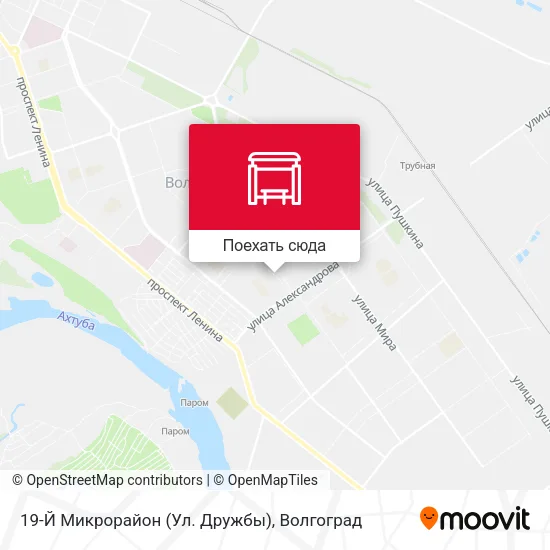 Карта 19-Й Микрорайон (Ул. Дружбы)