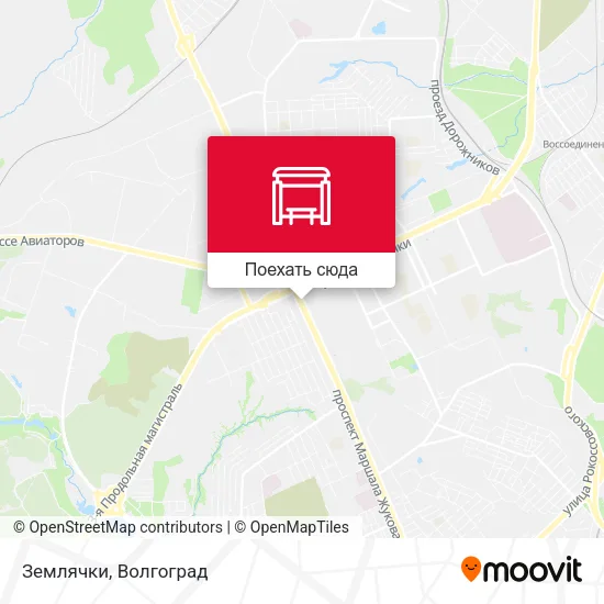 Карта Землячки