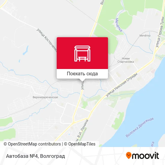Карта Автобаза №4