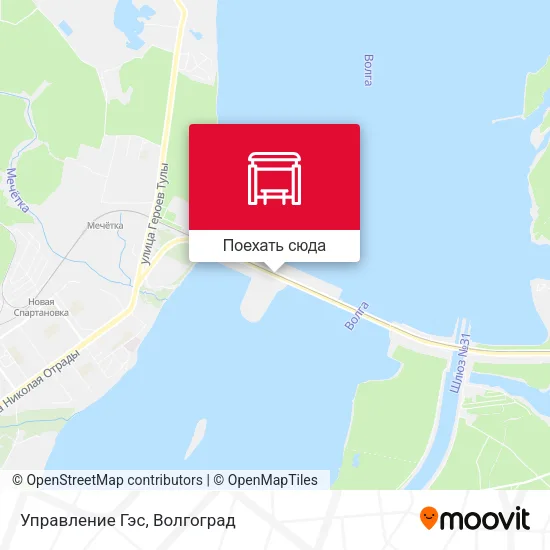 Карта Управление Гэс