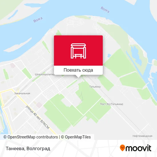 Карта Танеева