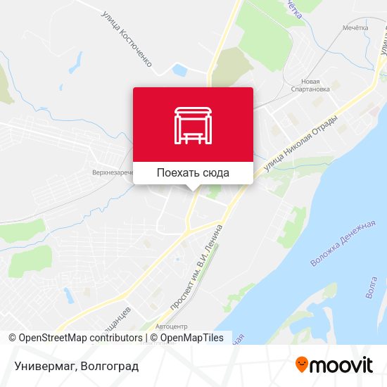 Карта Универмаг