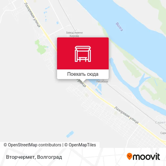 Карта Вторчермет