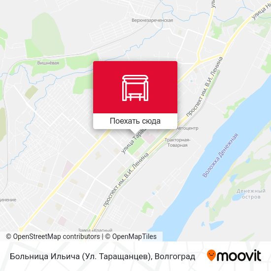 Карта Больница Ильича (Ул. Таращанцев)