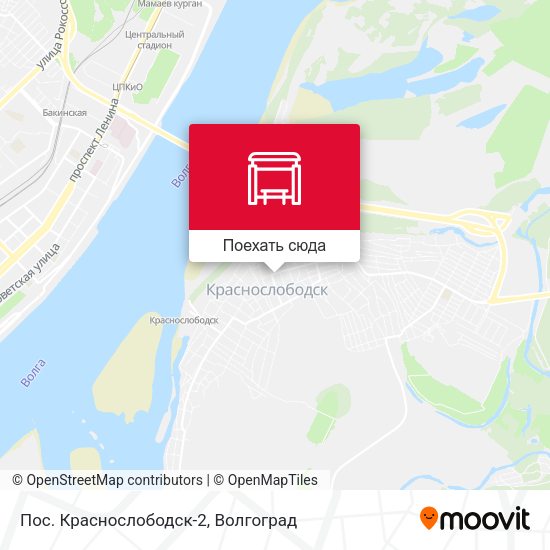Карта Пос. Краснослободск-2