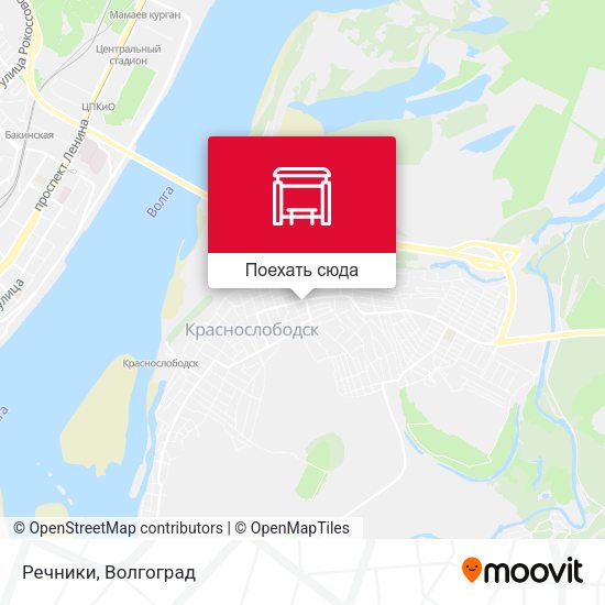 Карта Речники