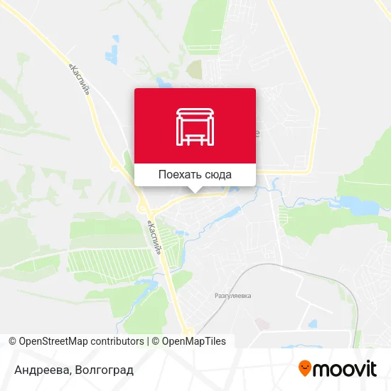 Карта Андреева
