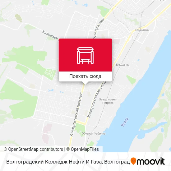 Карта Волгоградский Колледж Нефти И Газа