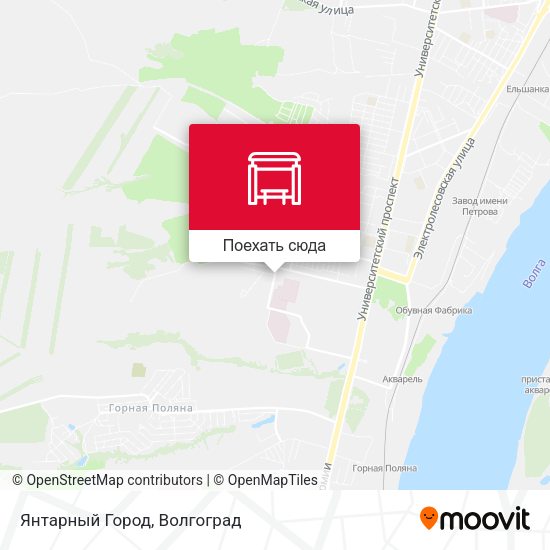 Карта Янтарный Город