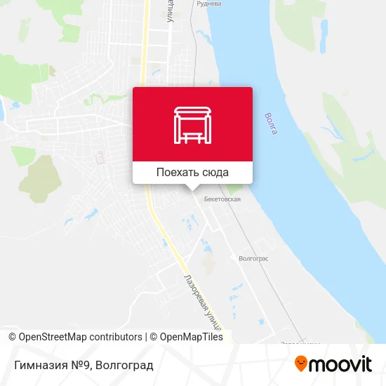 Карта Гимназия №9