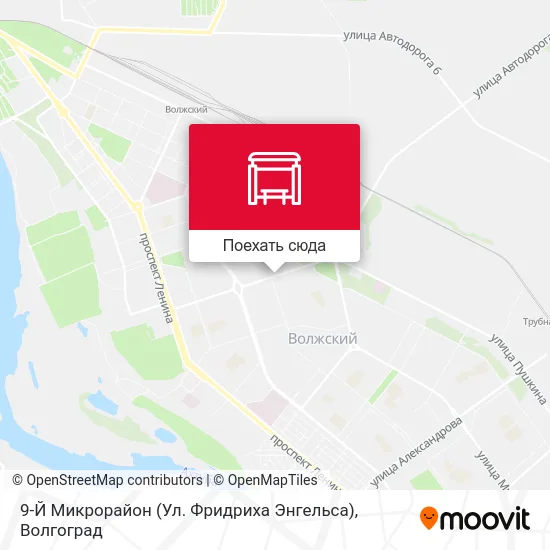Карта 9-Й Микрорайон (Ул. Фридриха Энгельса)
